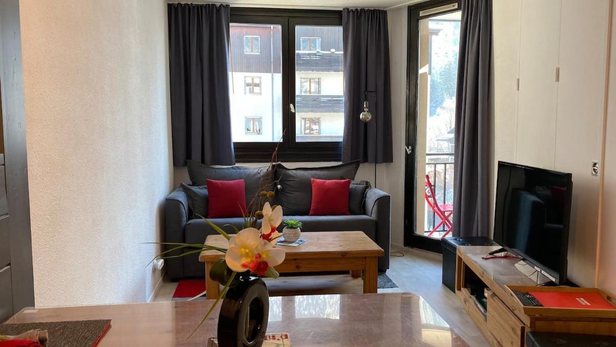 Chamois De Chamonix, Confortable 2 Pieces, Balcon, Parking Gratuit Eksteriør bilde