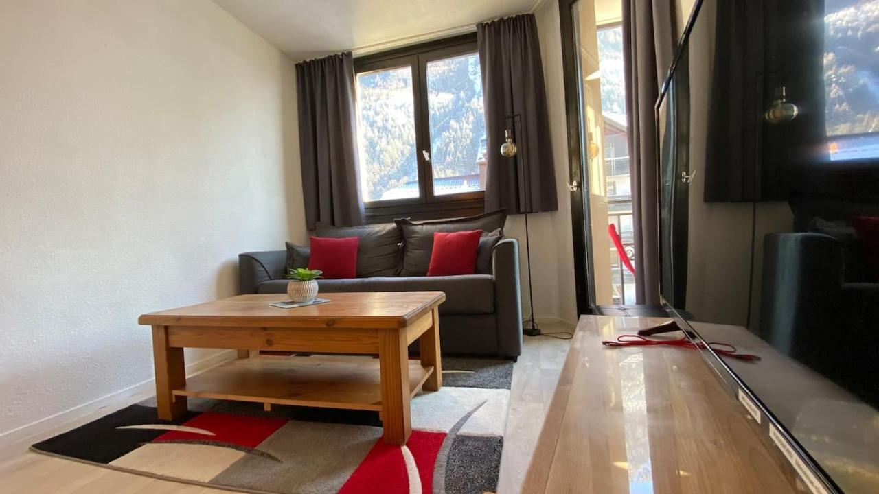 Chamois De Chamonix, Confortable 2 Pieces, Balcon, Parking Gratuit Eksteriør bilde